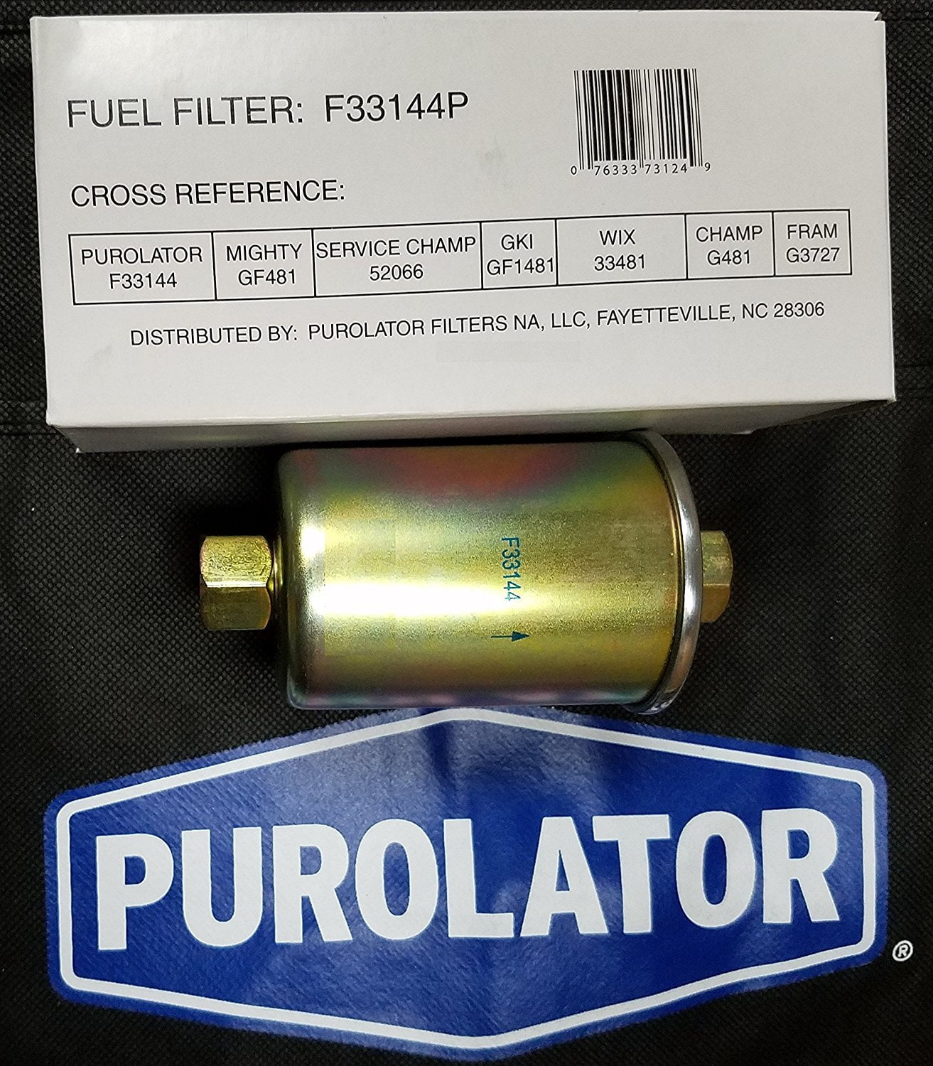 f33144p purolator fuel filter (pack of 12) walmart com Fuel Filter Cross Reference f33144p purolator fuel filter (pack of 12)